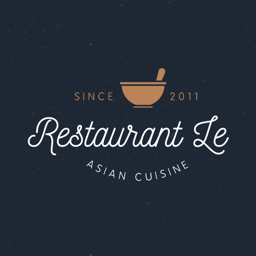 Restaurant LE / Peking Grill logo.
